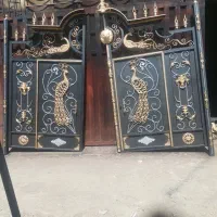 درب حیاط باغ درب اهنی باغی حیاطی الیزه