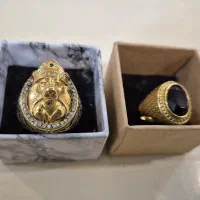 انگشتر استیل رنگ ثابت
