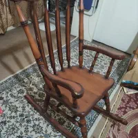 صندلی راک چوب گردو