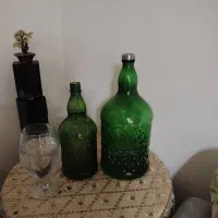 گلدان، بطری شیشه ای
