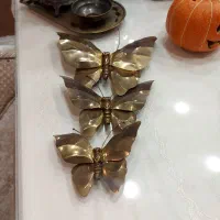 پروانه و تابلو برنزی