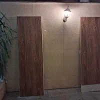 ۲ لنگه درب پی وی سی سرویس بهداشتی و حمام فوری