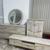 ست آینه کنسول،جاکفشی و میز تلویزیون