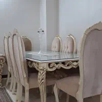 ناهارخوری هشت نفره و مبلمان هفت نفره