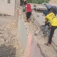 کنده کاری وتخریب کاری استا بنای تضمینی باابزارکامل