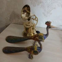قلیان برنجی برنزی دکوری ظروف آشپزخانه مجسمه