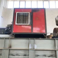 بخاری سالنی گازی فن دار