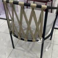 صندلی کافه کافیشاپ حیاط تراس رستوران فلزی