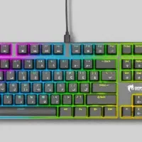 کیبورد گیمینگ مکانیکال گرین مدل GK802 - RGB