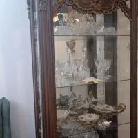 ویترین چوب راش نو