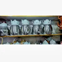 سماور رو گازی K&T استیل 6 لیتری