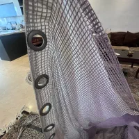 پرده مخمل پانچی به همراه آستری