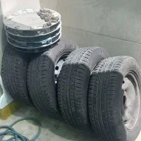 لاستیک کویر 205.14.60  با رینگ فابریکی