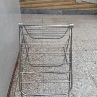 رخت‌آویز آلومینیومی تاشو در حد نو