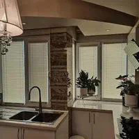 پرده پلیسه آشپزخانه