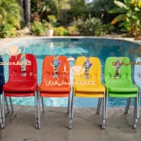 میزتاشو و صندلی پلاستیکی استخری باغی کافه نهارخوری