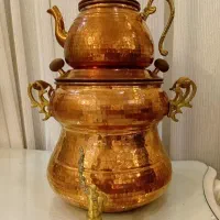 کتری قوری مس کاملا نو و آکبند (روگازی)
