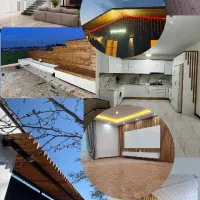نصب ترموود کلبه آلاچیق نما ویلا
