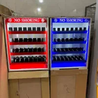 قفسه سیگار رومیزی ایستاده استند دخانیات قفسه زغال