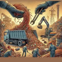 خریدار انواع ضایعات فلزرنگی مس برنج آهن آلومینیوم