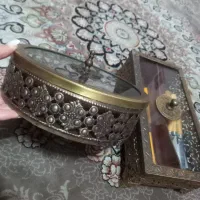 ست شکلات خوری و جای چاقو