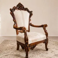 سرویس مبلمان سلطنتی و پرده پذیرایی