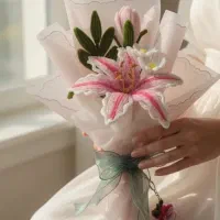 دسته گل پیپ پاک کن
