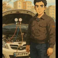 شارژ گاز کولر خودرو با دستگاه تمام اتوماتیک
