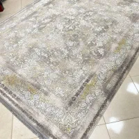 فرش خاورمیانه طلایی ۱۲۰۰شانه ورق بزن تراکم۳۶۰۰