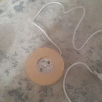 گوی زیبا شیشه ای با نور های مختلف