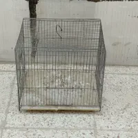 دو عدد قفس  سه عدد لاستیک
