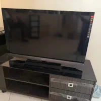 تلویزیون ۴۲ اینچ LED سونی و میز tv