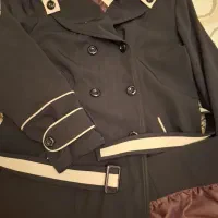 بارانی مشکی وکرم