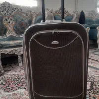 دو عدد چمدان سالم و تمیز