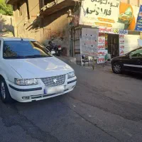 سمند ef7مدل ۹۴ سفید سالم قابل معاوضعه