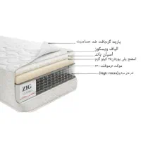 تشک تک نفره (فنری) ۲ متر در ۹۰ سانت