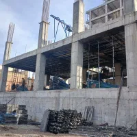 مدیریت پیمان، اجرای اسکلت وافل، استخر و ویلا