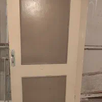 درب چوبی با چهارچوب