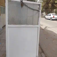 درب آهنی یک لنگه در حد نو