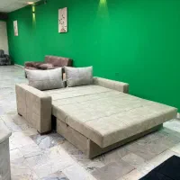 مبل تخت شو کاناپه تخت خوابشو کد ۱۰۱۷