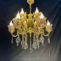 لوستر آراز افروز کدتایید۱۱۵ffدارای ۵+۲+۲+۱روشندهی