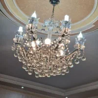 لوستر کریستال شش شاخه