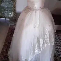 لباس عروسی بدون ژیفون