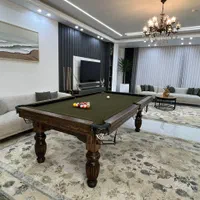 میز بیلیارد مدل wood TRA  تحویل 1 ساعت