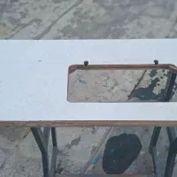 میز چرخ خیاطی دکمه ایی