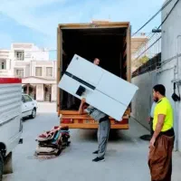 اتوبار کارگر و ماشین باربری منظریه رشت