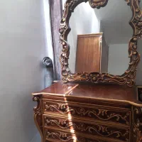 آینه کنسول منبت