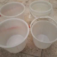 سطل ماست و ظرف دردار