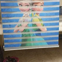 پرده زبرا چاپی کودکانه