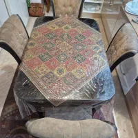 میز ناهارخوری چهارنفره همراه با چهار صندلی